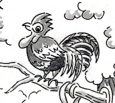 童話作家のこぼれ話 35 オクベさんのおんどり 上